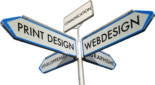 Webdesign, développement, print design et graphisme